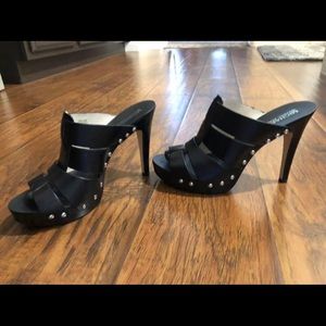 Michael Kors Black Stud Heels